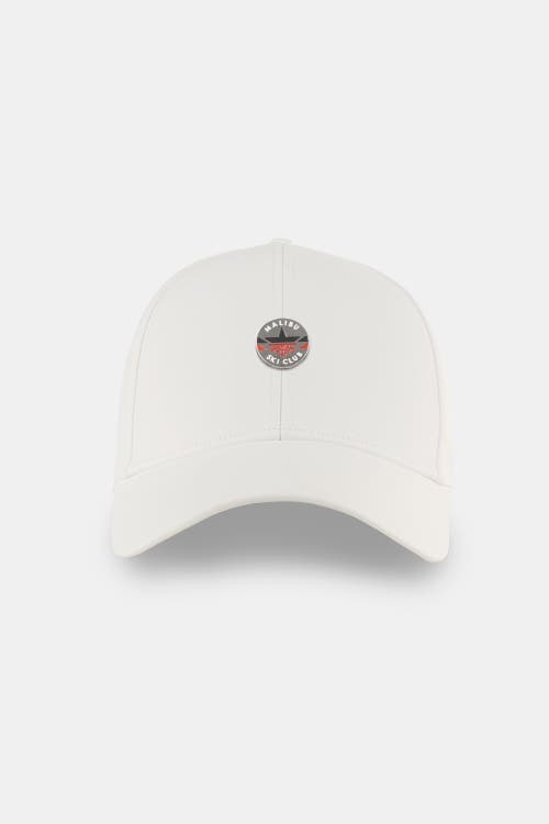 Malibu Ski Club Snow Icon Cap In White