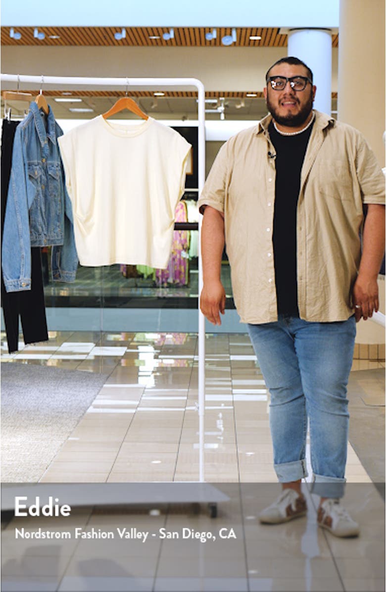 Trina Oversize Muscle Tee, sales video thumbnail