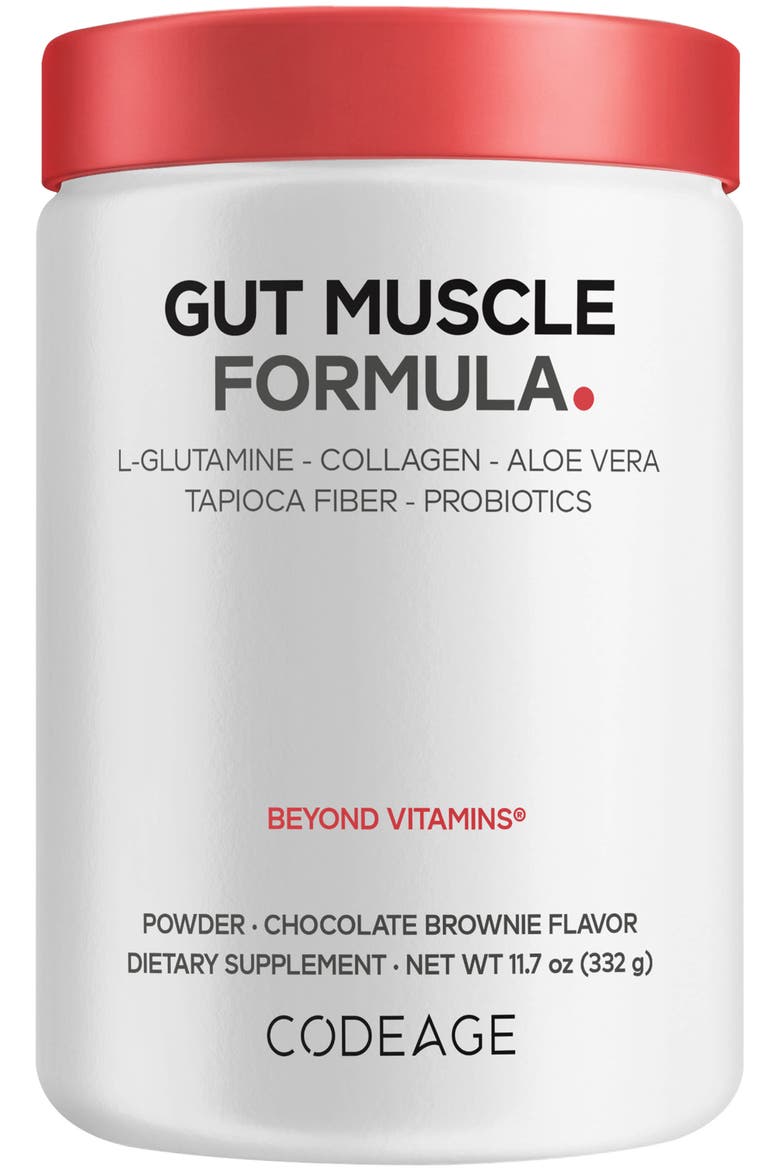 Gut Muscle Formula, Main, color, White