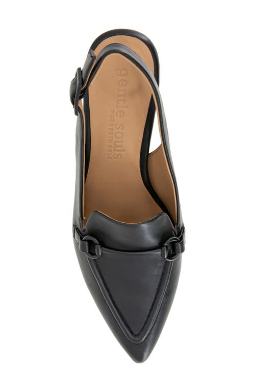 Gentle Souls Dawson Slingback Pump In Black