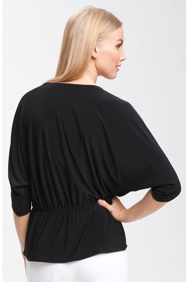 'Tiani' Knit Top, Alternate, color, BLACK
