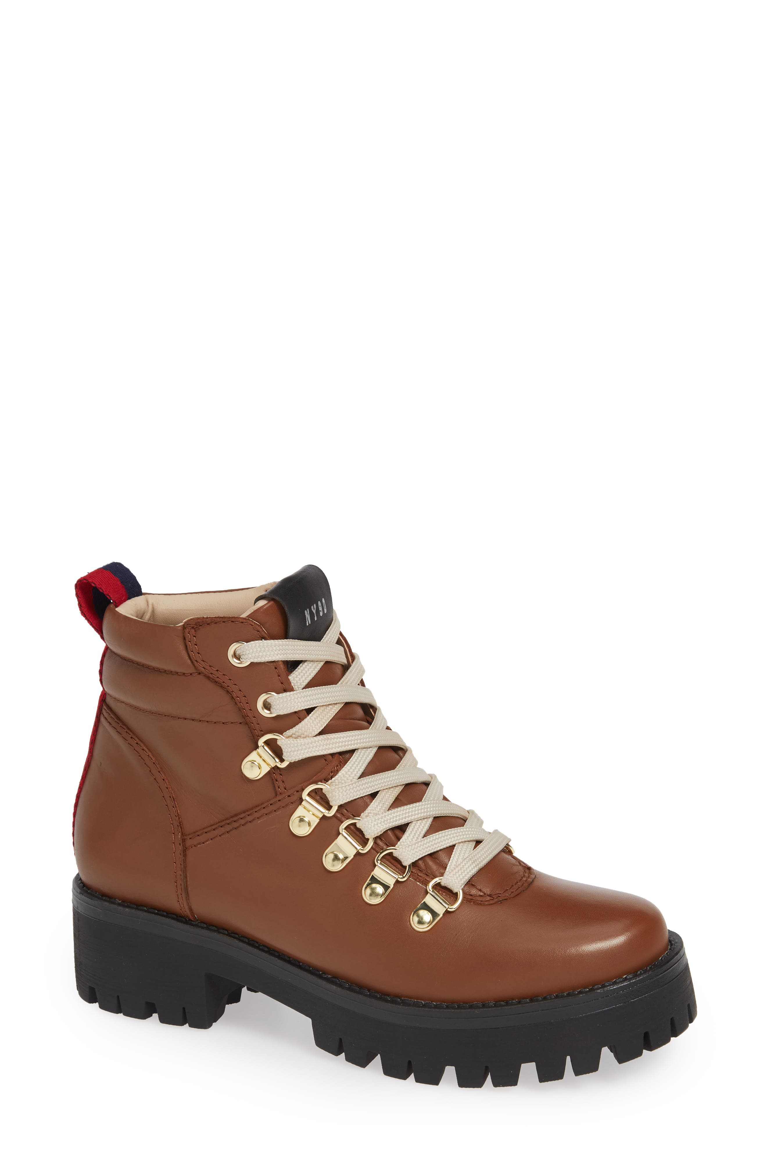 Buzzer Boot, Main, color, COGNAC LEATHER