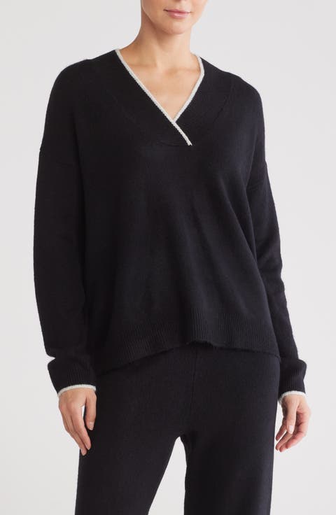 Contrast Sweater