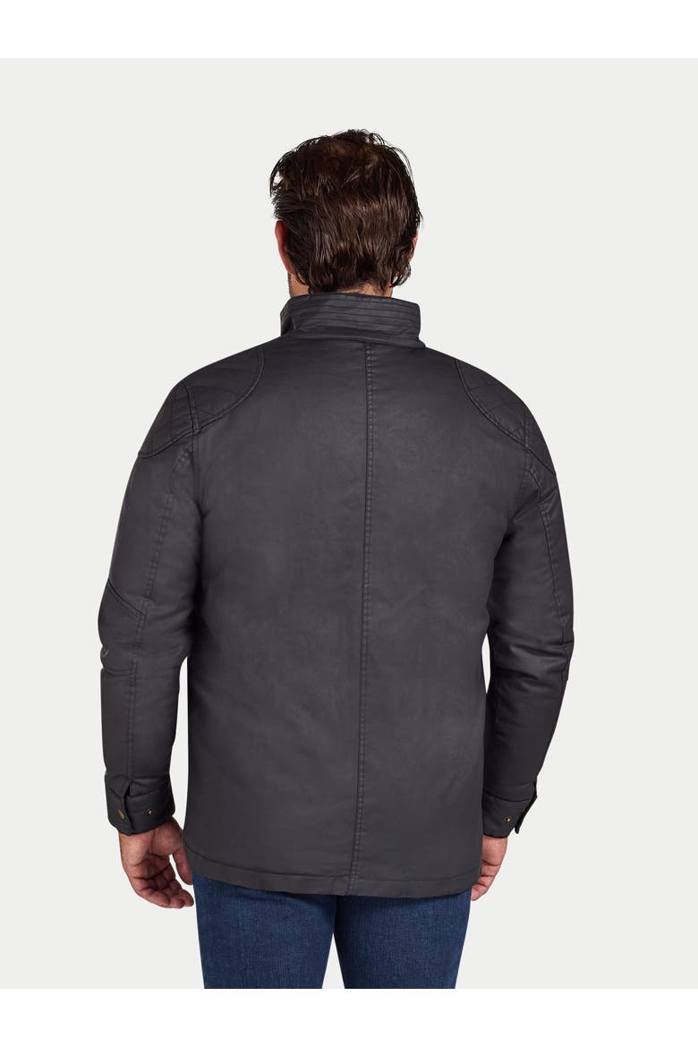 Wax Effect Jacket, Alternate, color, Black