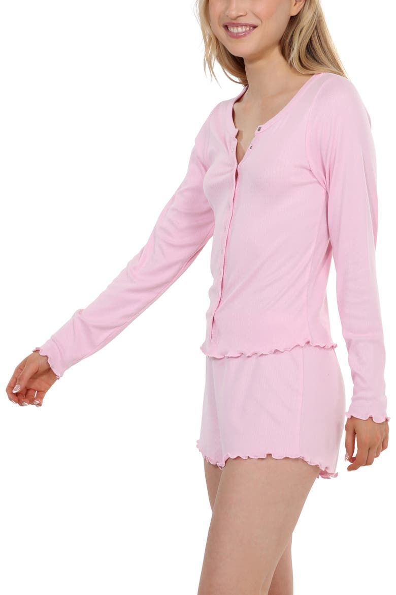 Blissful Short Pajamas, Alternate, color, TULLE