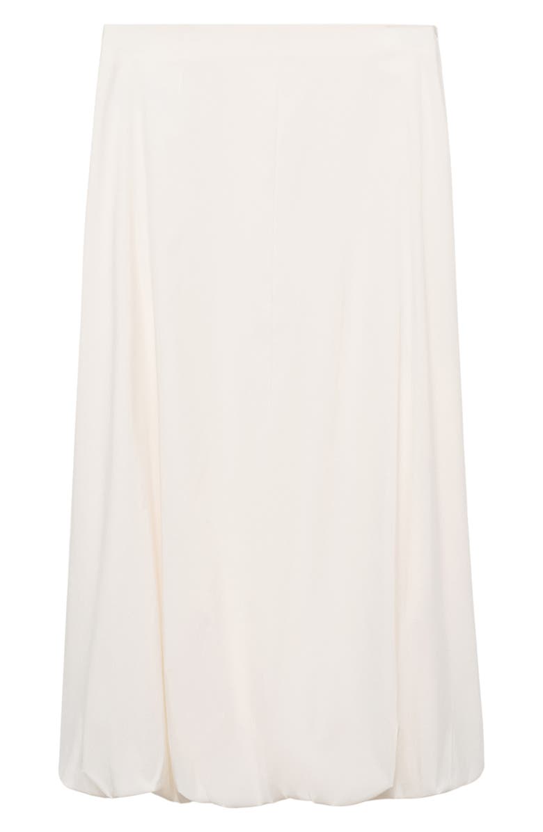 MANGO Balloon Maxi Skirt, Alternate, color, Ecru