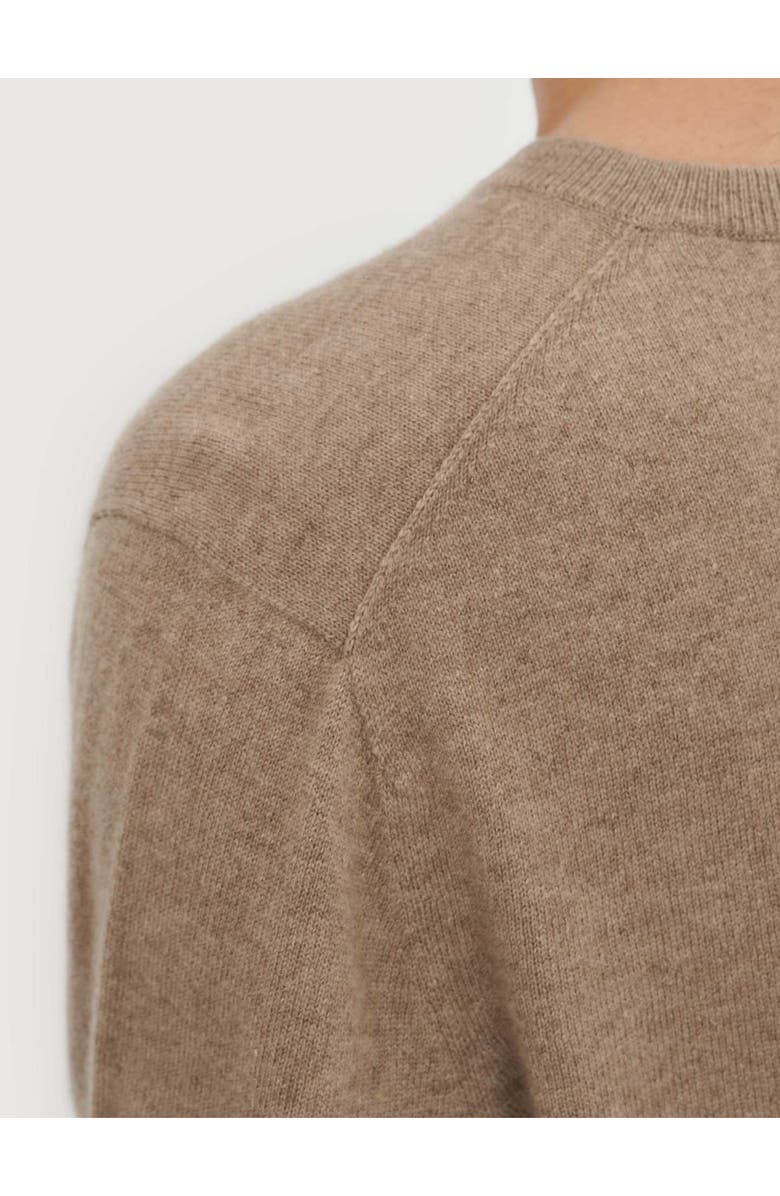 Gobi Cashmere Timeless V-Neck Cashmere Sweater, Alternate, color, Taupe