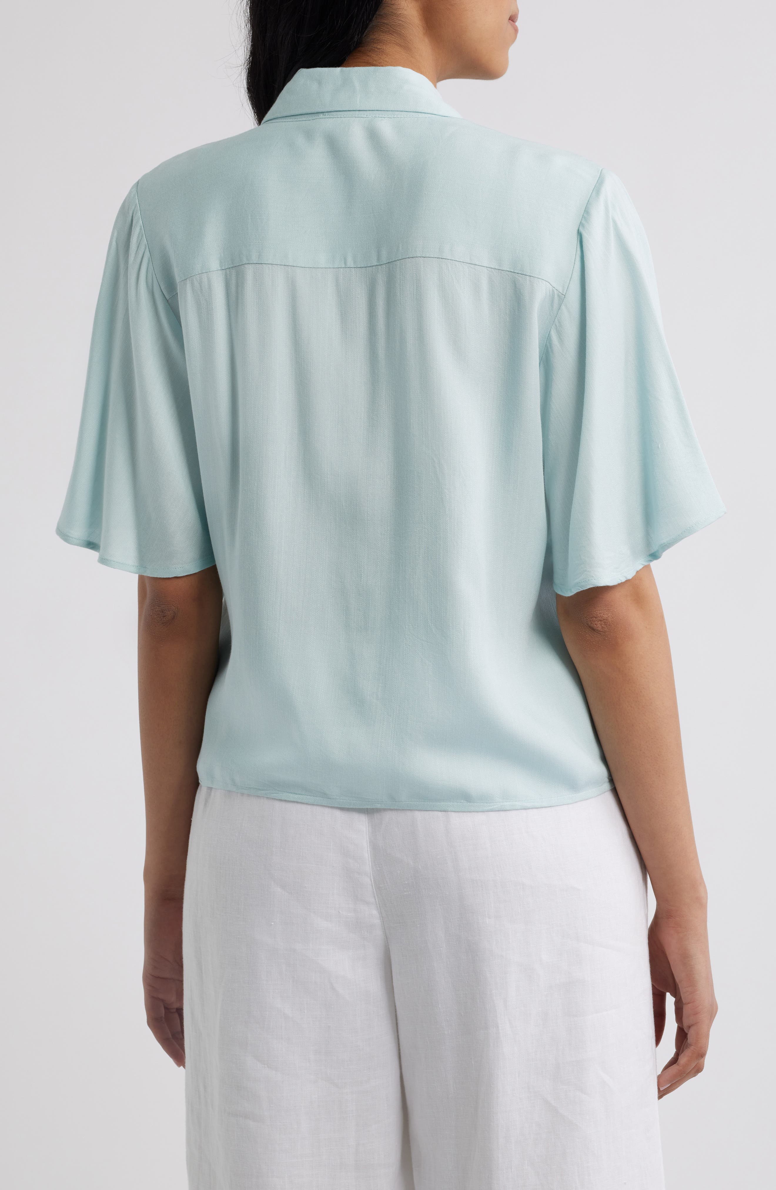 Roxanna Tie Hem Shirt - image 4