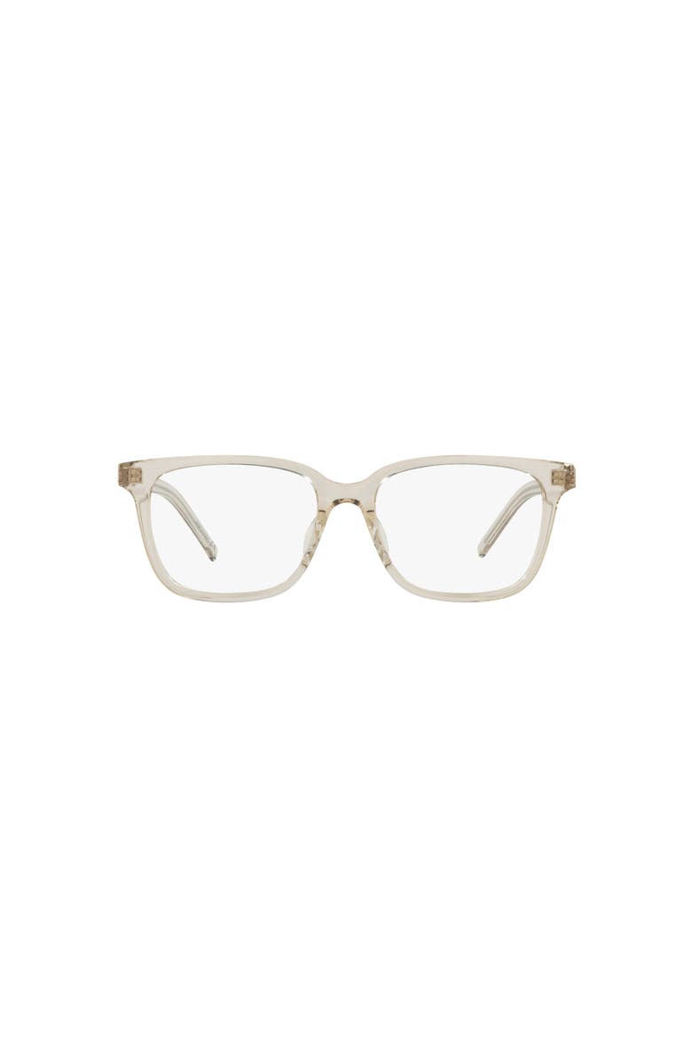 55mm Rectangle optical glasses, Alternate, color, Blue
