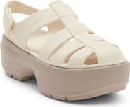 CROCS Stomp Platform Fisherman Sandal