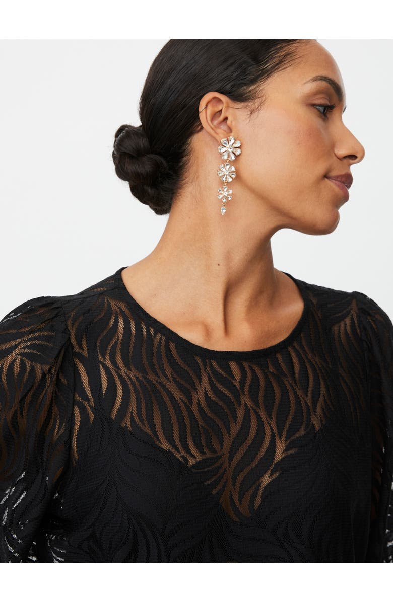 Masai Copenhagen Lace Top, Alternate, color, Black