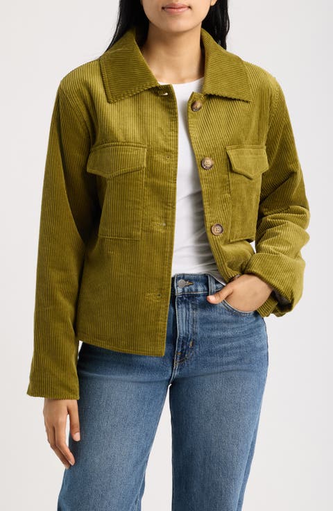 Corduroy Structure Coat