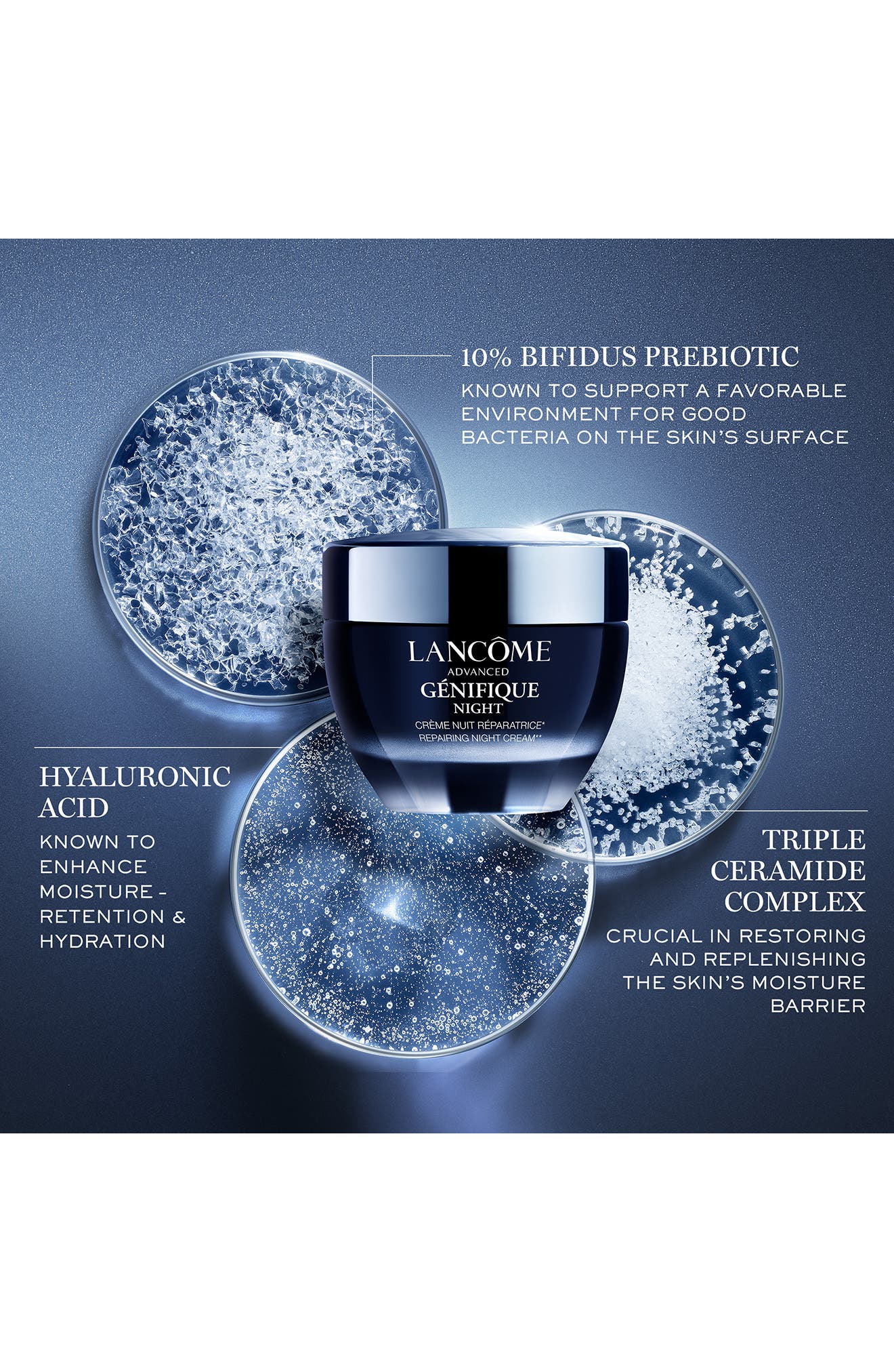 Advanced Génifique Night Repairing Night Cream (Women) | Nordstrom