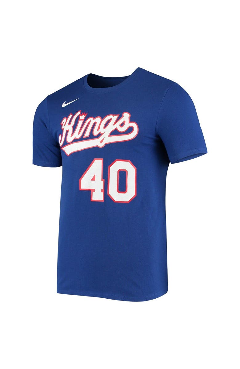 Nike Men's Nike Harrison Barnes Blue Sacramento Kings Hardwood Classics Name & Number Performance T-Shirt, Alternate, color, 