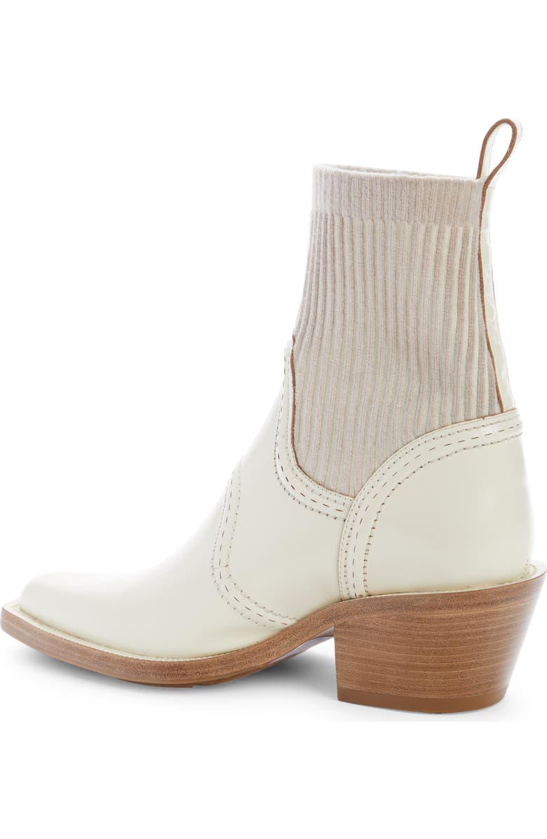 Chloé Nellie Western Sock Bootie, Alternate, color,
