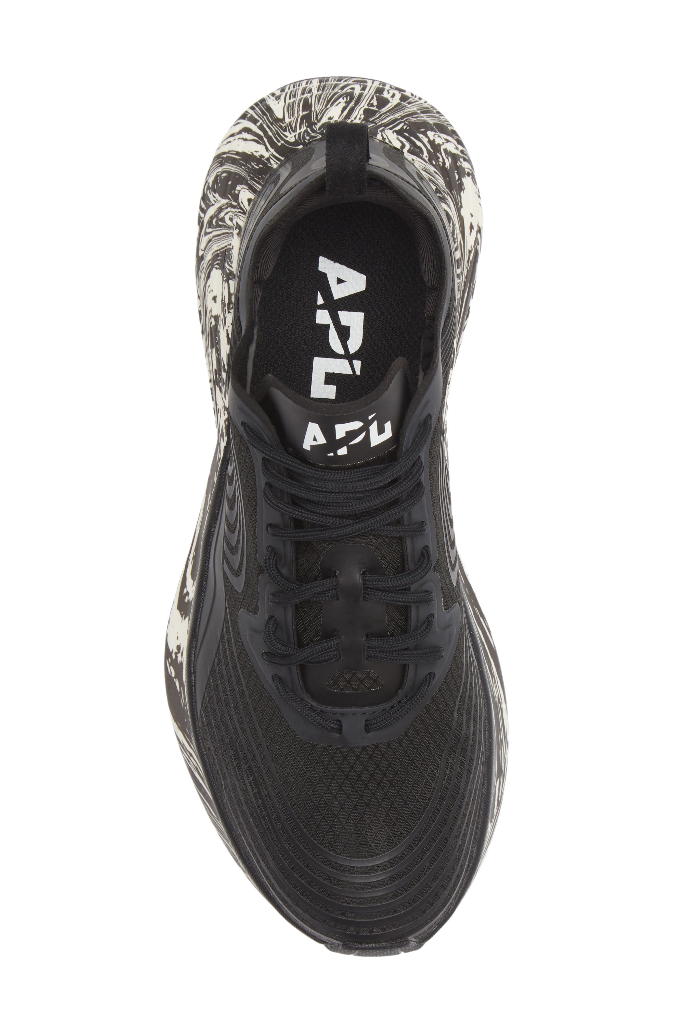 Streamline Running Shoe, Alternate, color, BLACK / WHITE / MARBLE