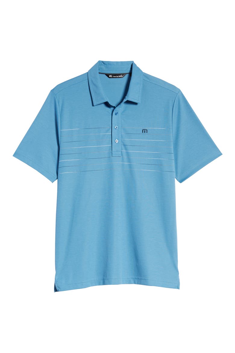 Travis Mathew Good Good Polo Shirt, Alternate, color, PARISIAN BLUE
