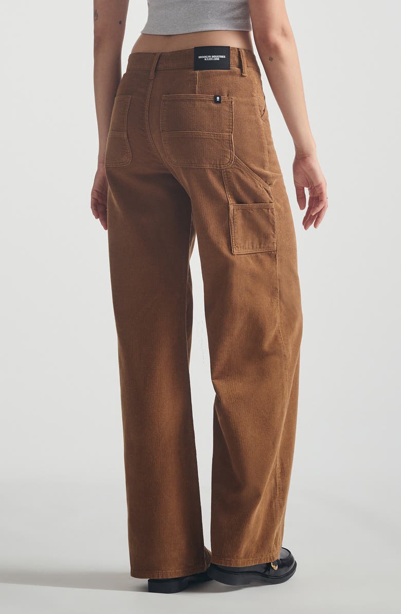 Brooklyn Industries Corduroy Carpenter Pants, Alternate, color, Light Brown Cord