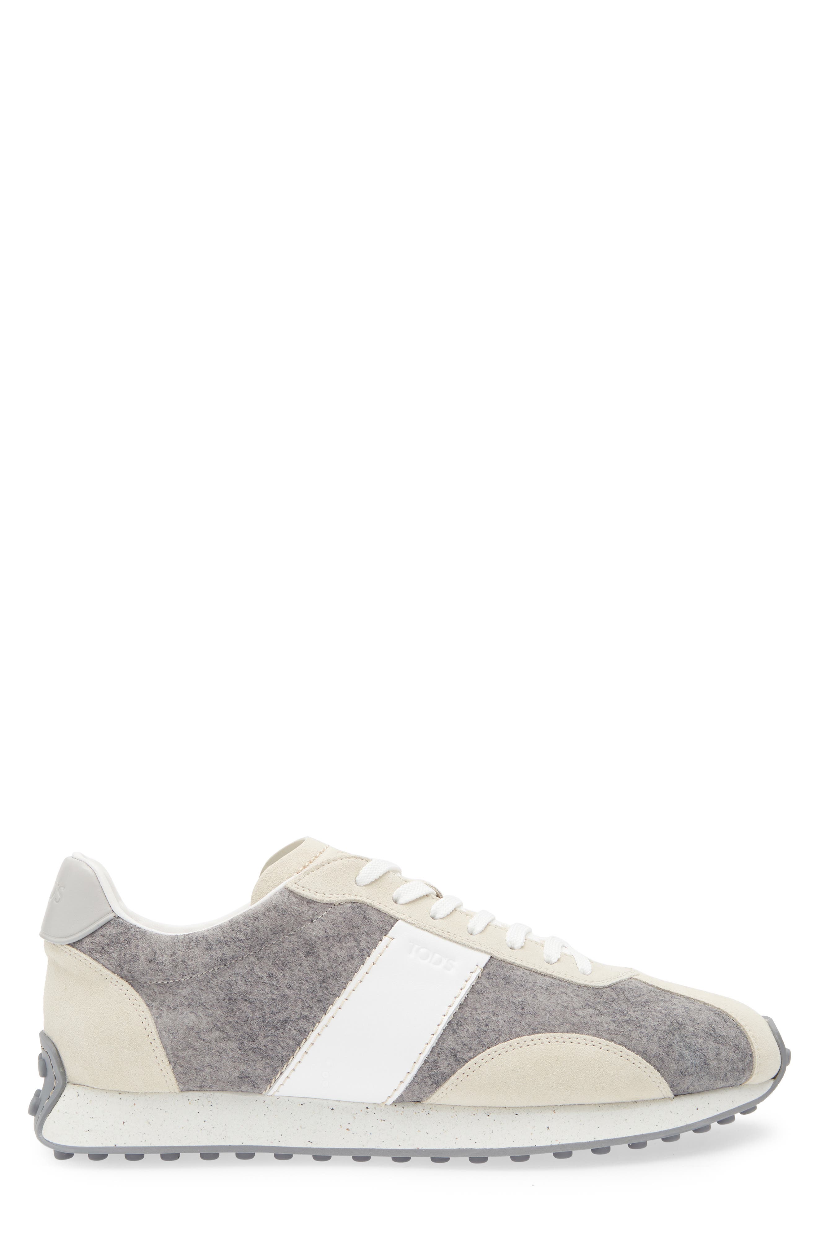 Tod's Sportivo Colorblock Sneaker, Alternate, color, Dark Grey