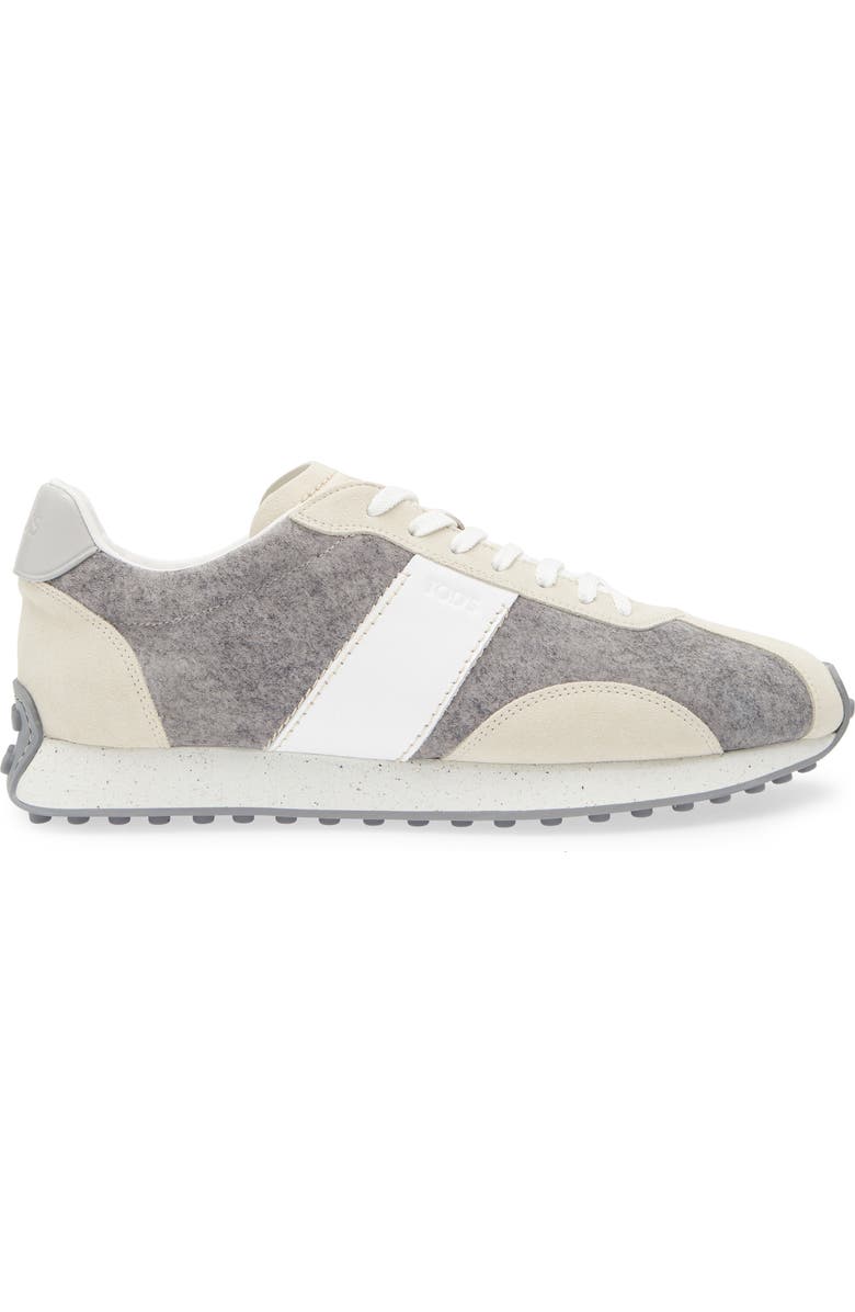 Tod's Sportivo Colorblock Sneaker, Alternate, color, Dark Grey