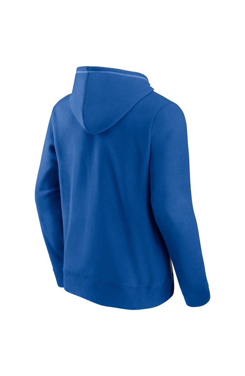 FANATICS Men's Fanatics Branded Royal/Heathered Gray Kansas City Royals Expansion Team Full-Zip Hoodie, Alternate, color,