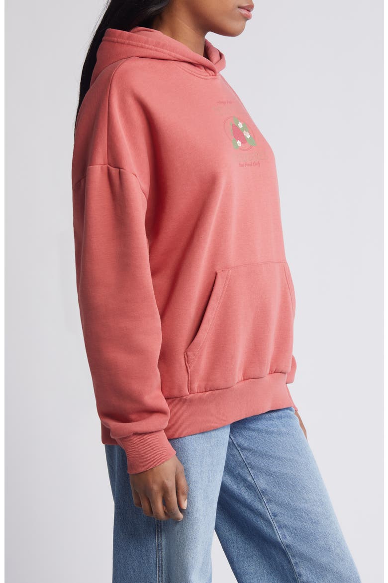 Delicious Cotton Blend Hoodie, Alternate, color, DUSTY CEDAR