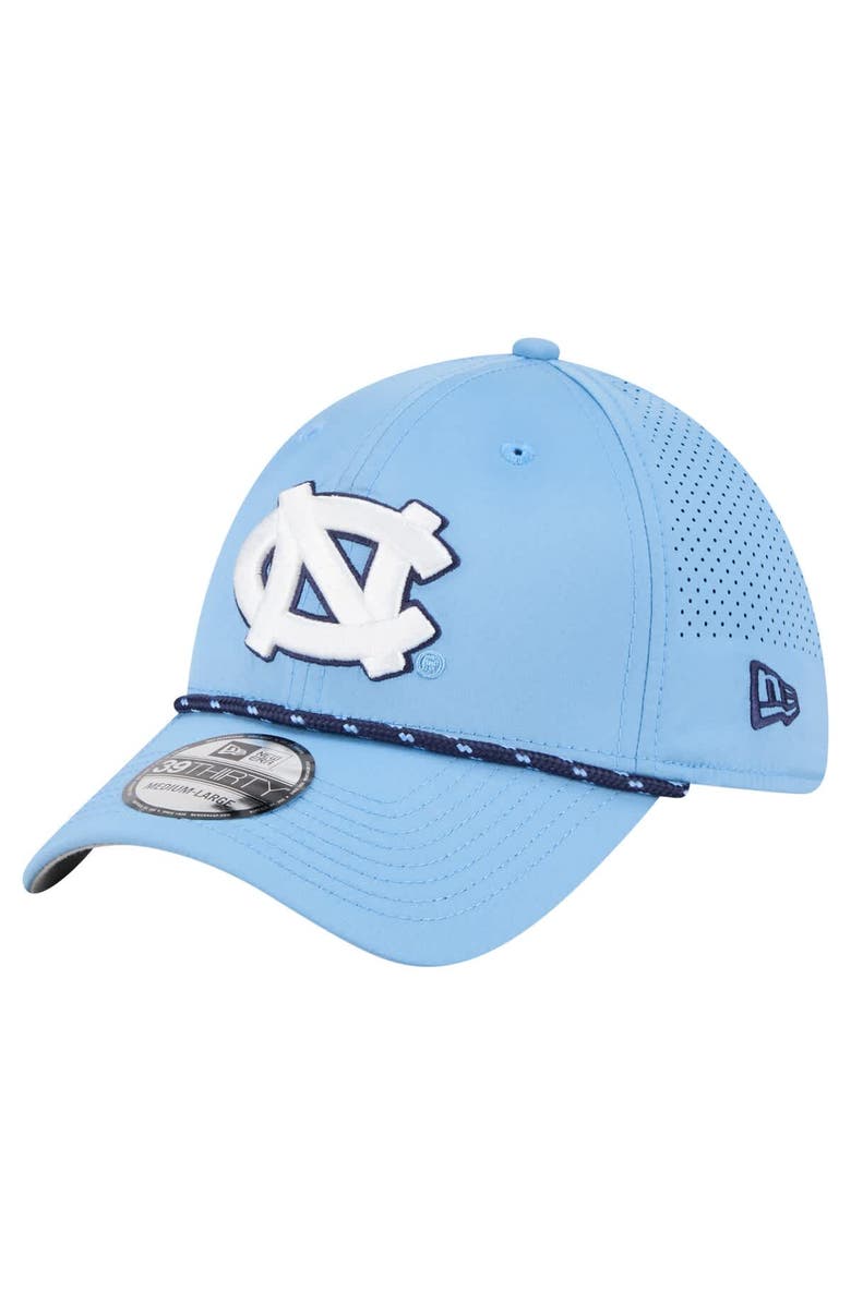 New Era Men
s New Era  Carolina Blue North Carolina Tar Heels Rope 39THIRTY Flex Hat, Main, color, Light Blue