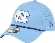 New Era Men's New Era Carolina Blue North Carolina Tar Heels Rope 39THIRTY Flex Hat