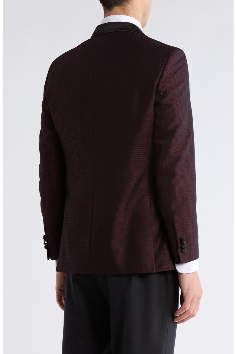 Burgundy Dinner Jacket, Alternate, color, BURGUNDY