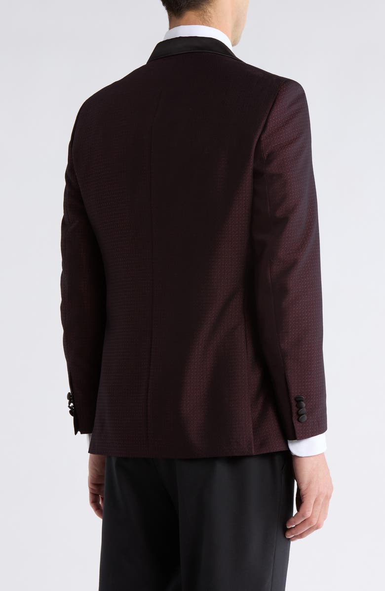 Nautica Burgundy Dinner Jacket, Alternate, color, Burgundy
