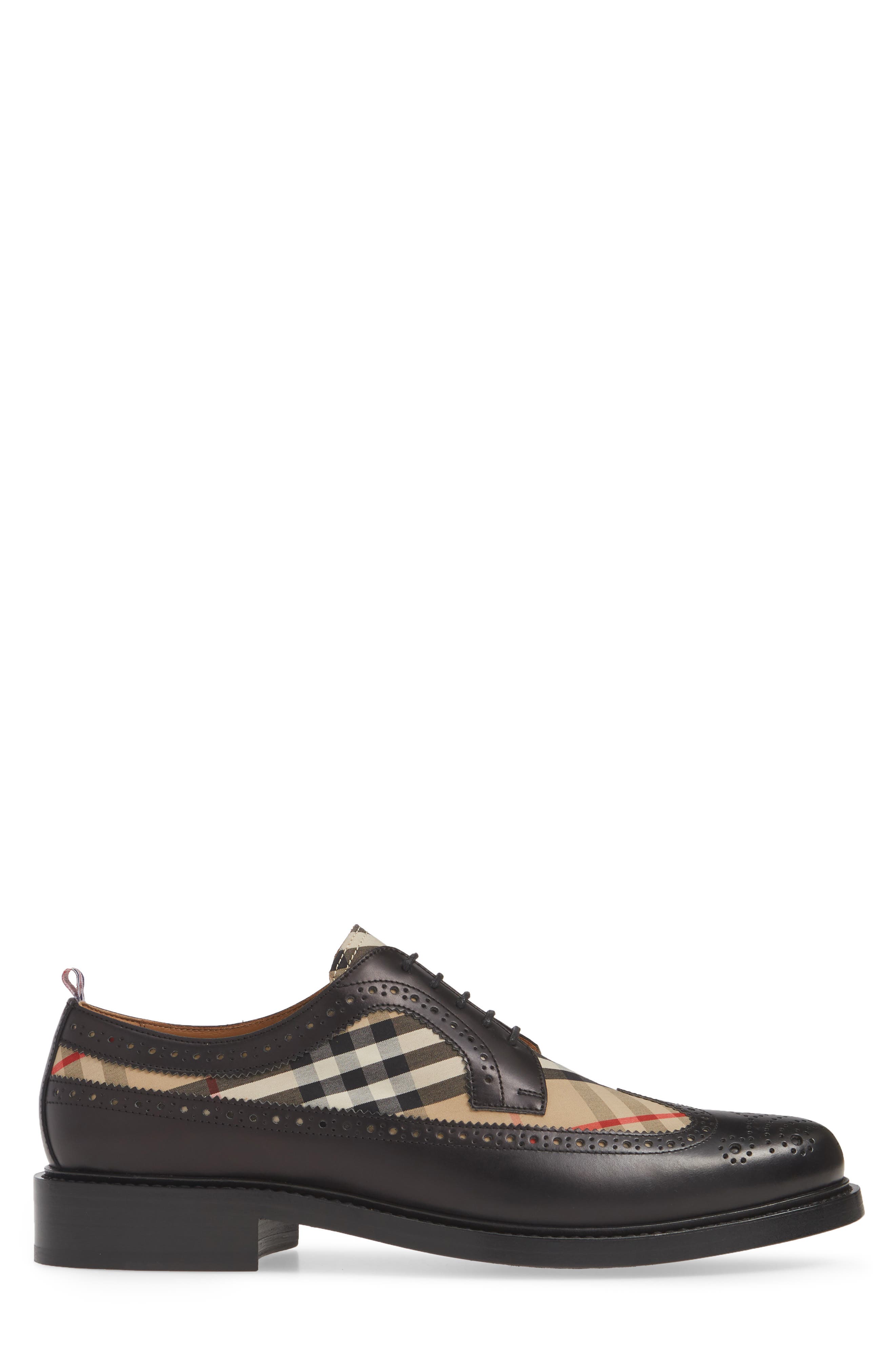 Arndale Wingtip, Alternate, color, BLACK/ ARCHIVE BEIGE