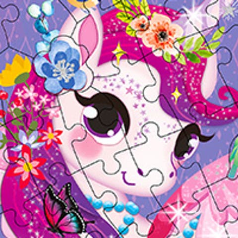 2x3 Feet Giant Shaped Glitter Floor Puzzles for Kids Ages 3-5