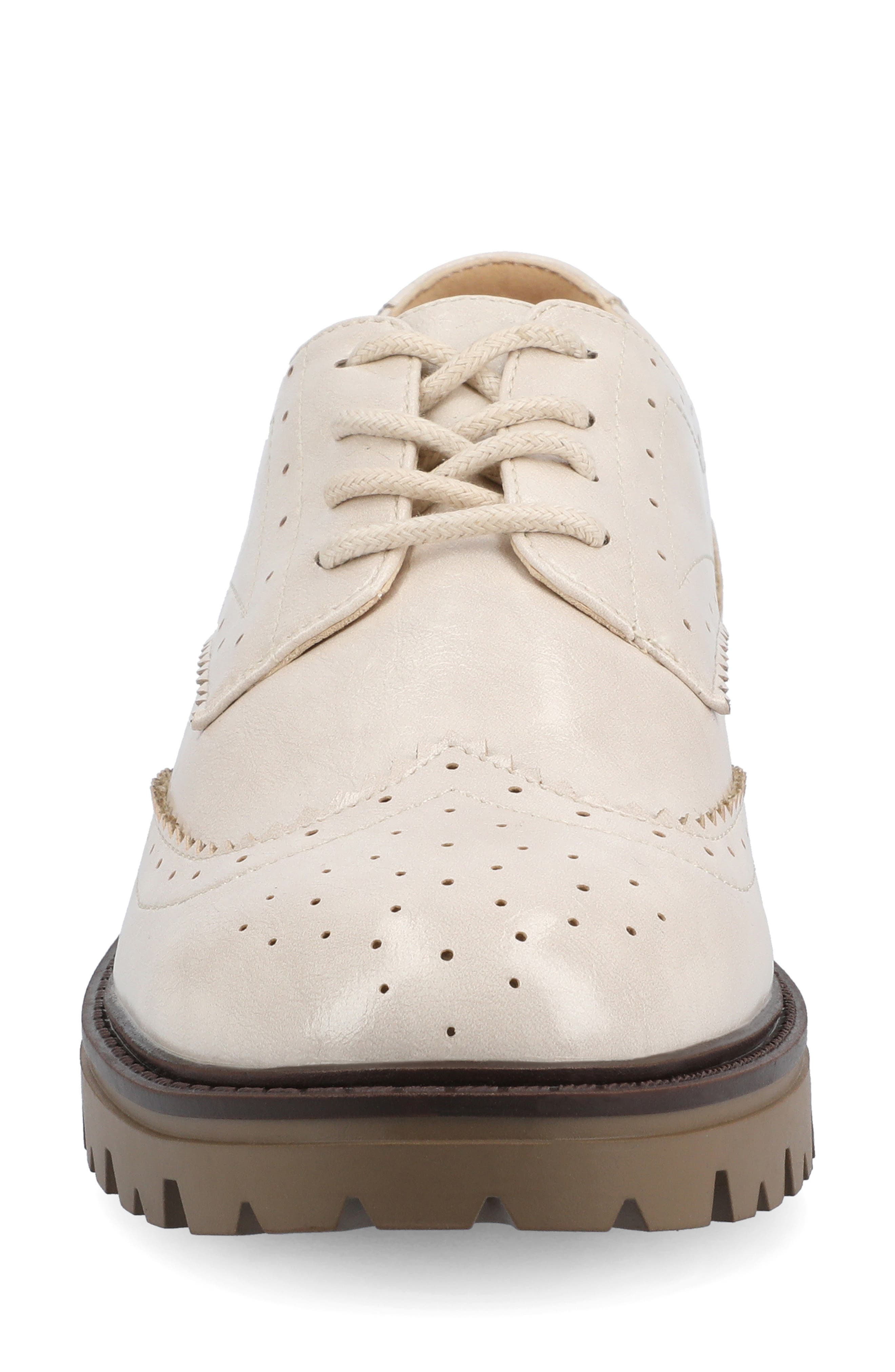 Claudiya Derby, Alternate, color, PATENT/BONE