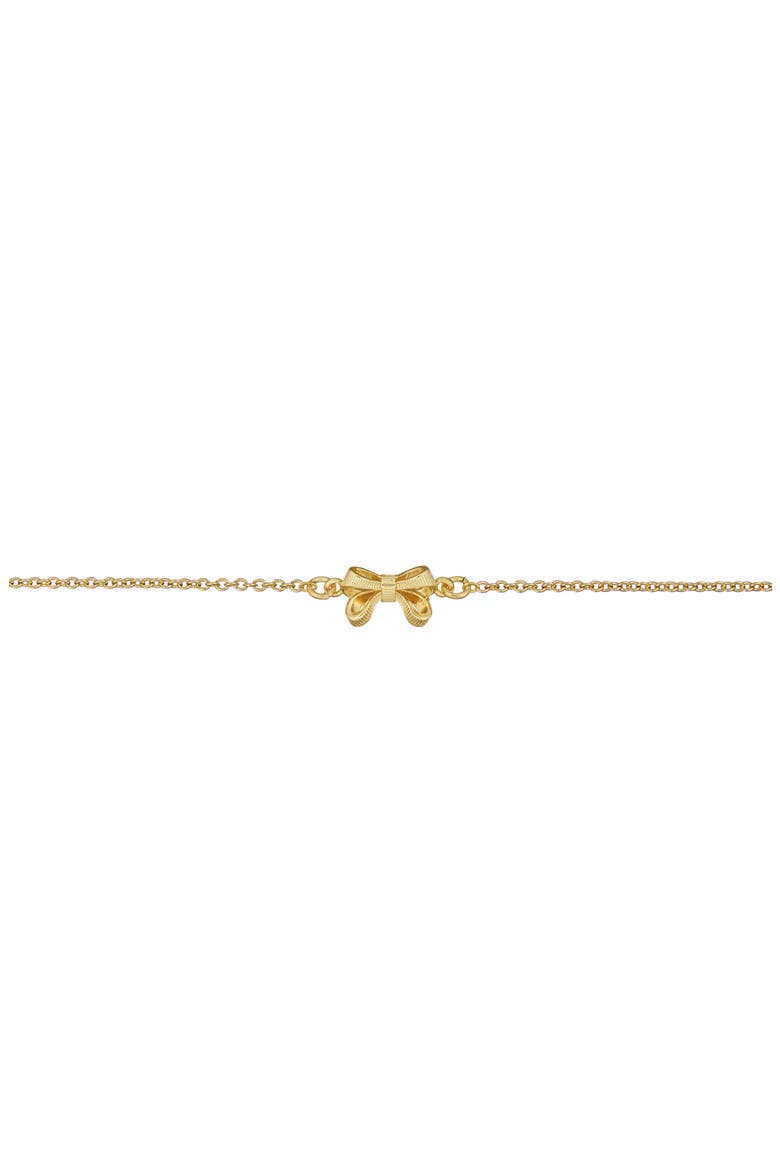 Parsa Petite Bow Bracelet, Alternate, color, GOLD TONE