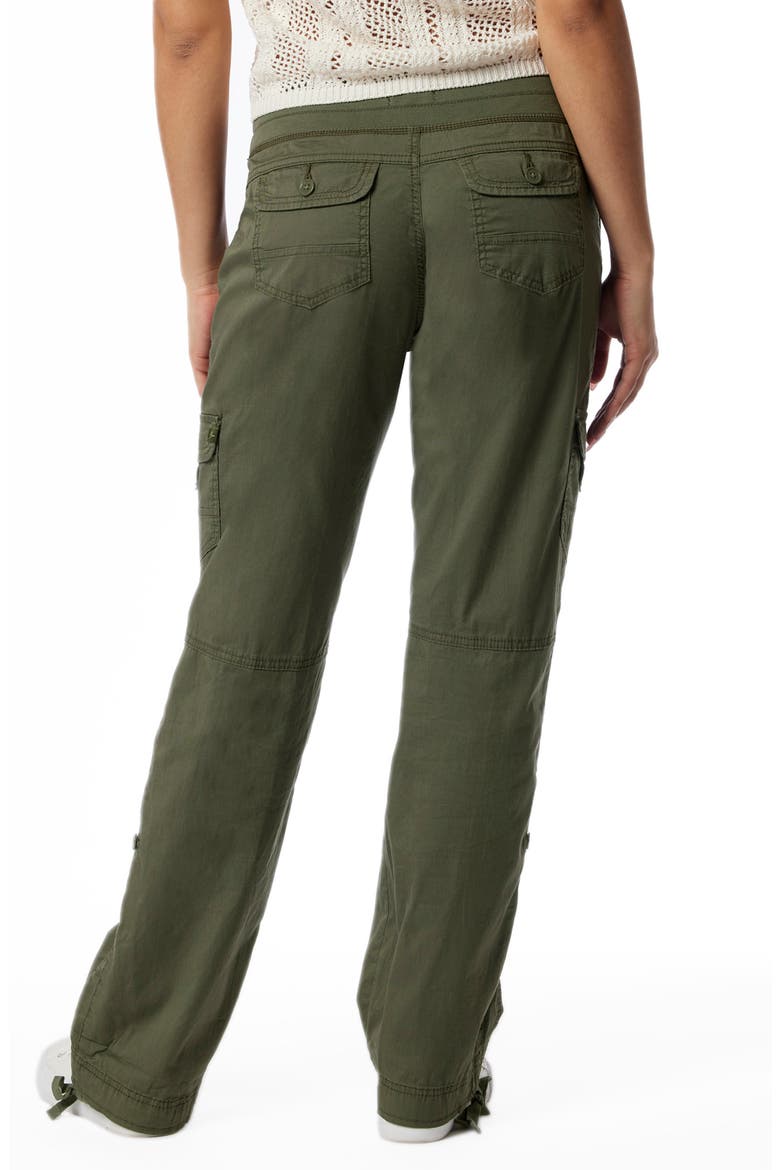 Lilah Rolled Cargo Pants, Alternate, color, SERPENT