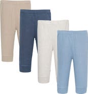 Hudson Baby Pack of 4 Bottoms Collection(Toddler, Little Kid & Big Kid)