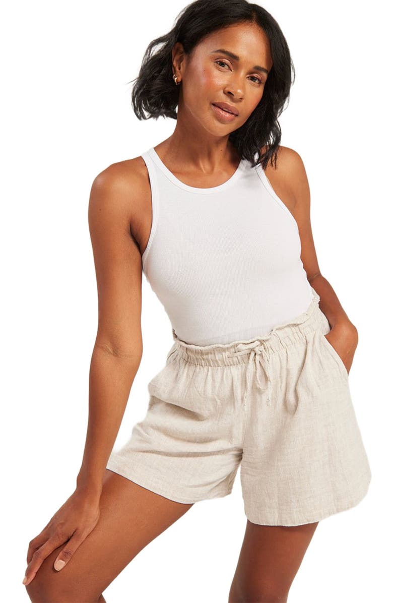 Nudea The Organic Cotton Classic Tank, Alternate, color, Cotton White