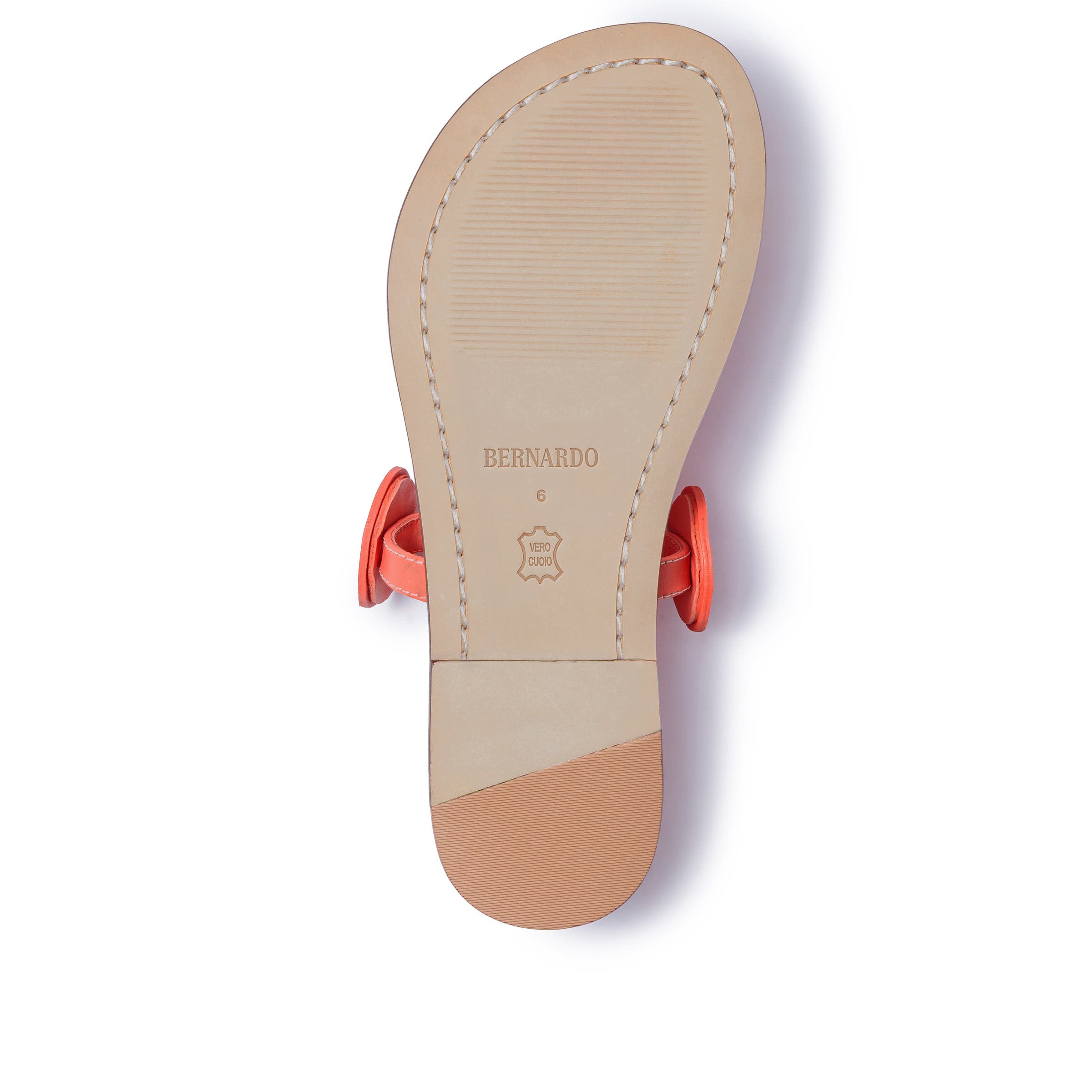 New Moon Toe Loop Sandal, Alternate, color, SUNSET ORANGE