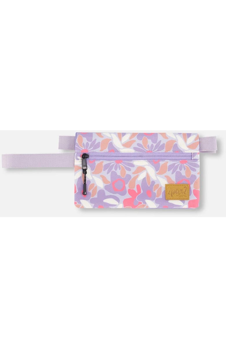 Deux par Deux Double Pencil Case Cat, Main, color, Lilac