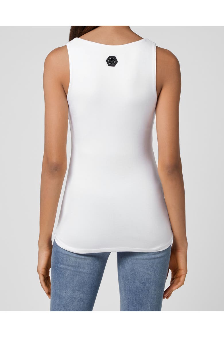 T-Shirt Round Neck Women, Alternate, color, white