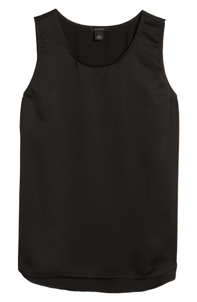 Halogen<sup>®</sup> Woven Tank Top, Alternate, color,