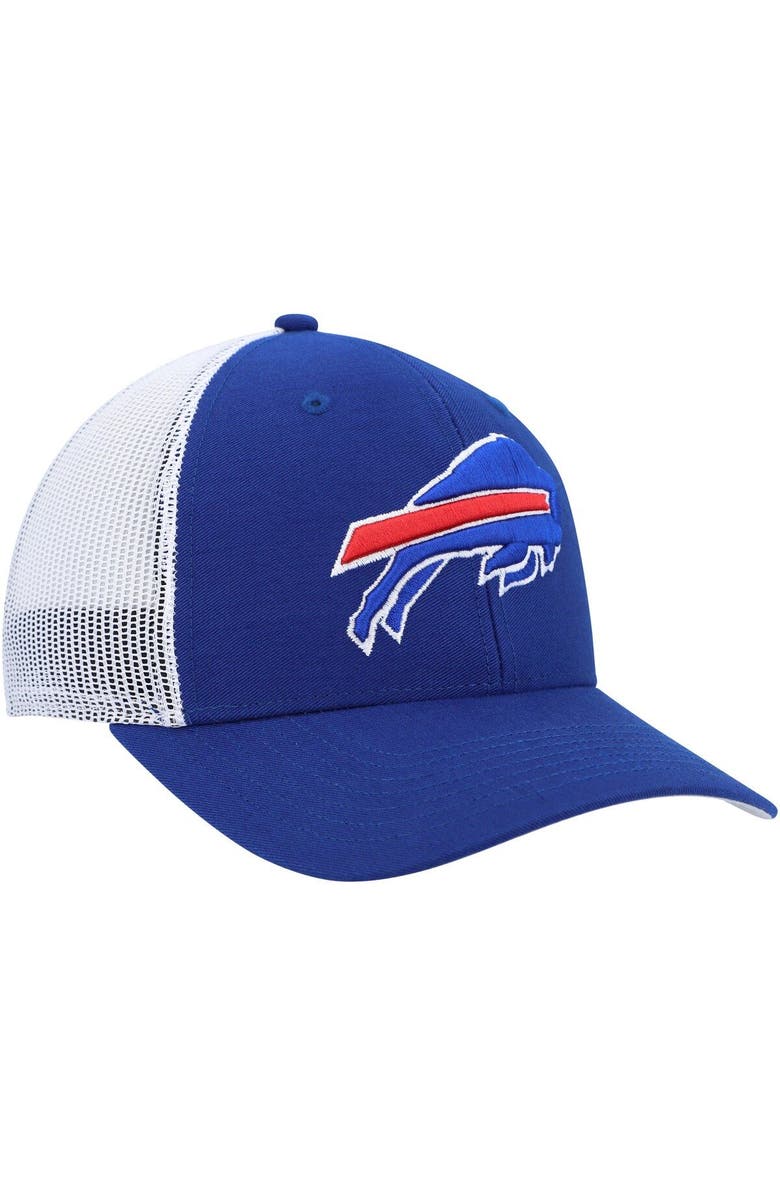 '47 Youth '47 Royal/White Buffalo Bills Adjustable Trucker Hat, Alternate, color,