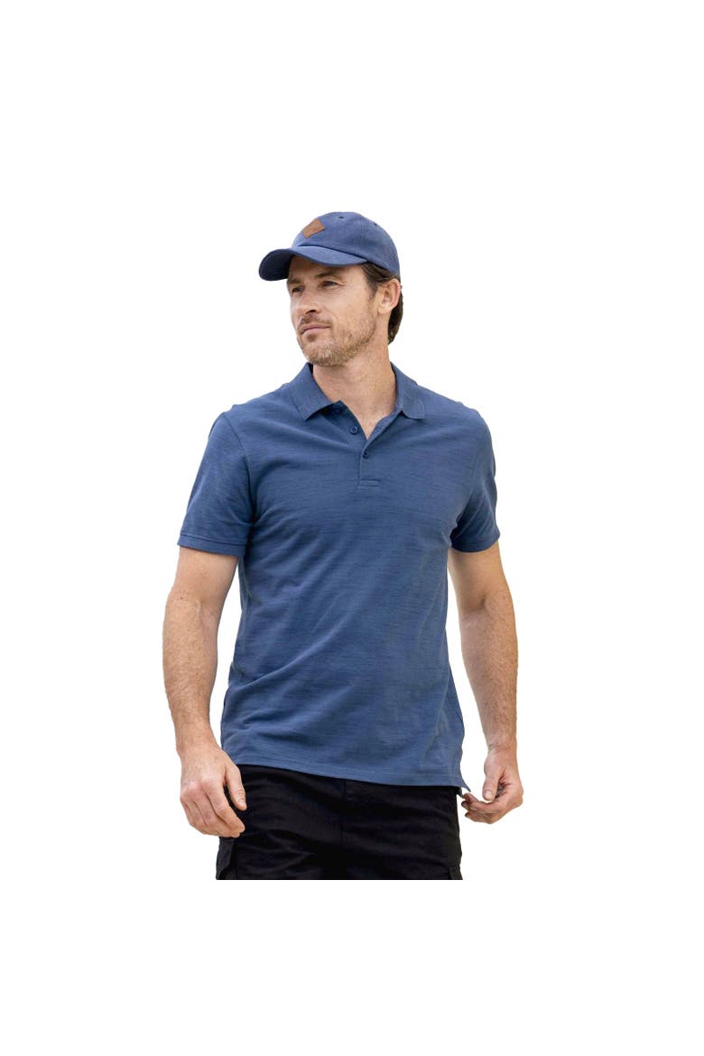 Dawnay Textured Pique Polo Shirt, Alternate, color, Blue