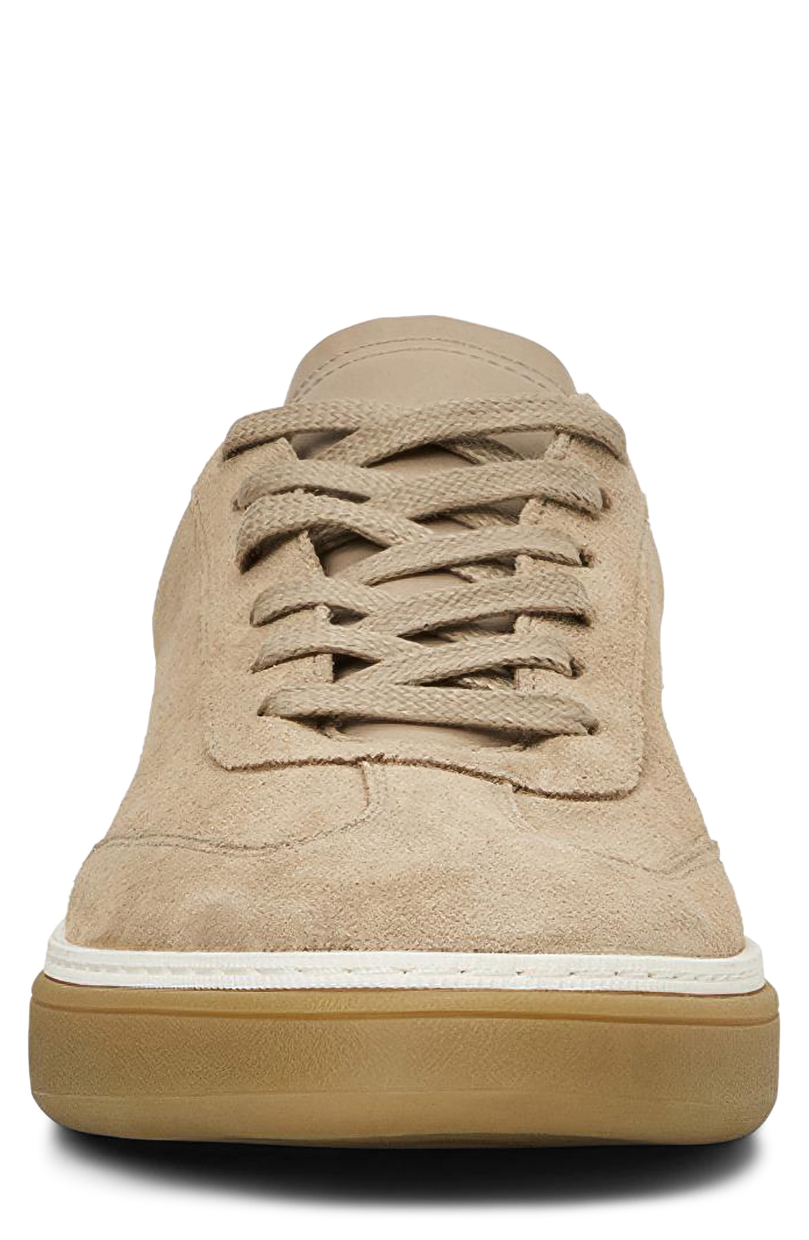 Milano Waterproof Sneaker, Alternate, color, SAND SUEDE