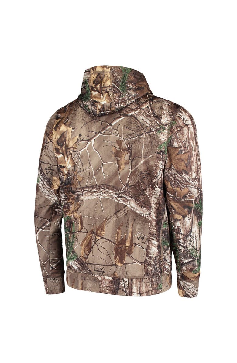 DUNBROOKE Men's Dunbrooke Realtree Camo Las Vegas Raiders Circle Champion Tech Fleece Pullover Hoodie, Alternate, color, Realtree Camo