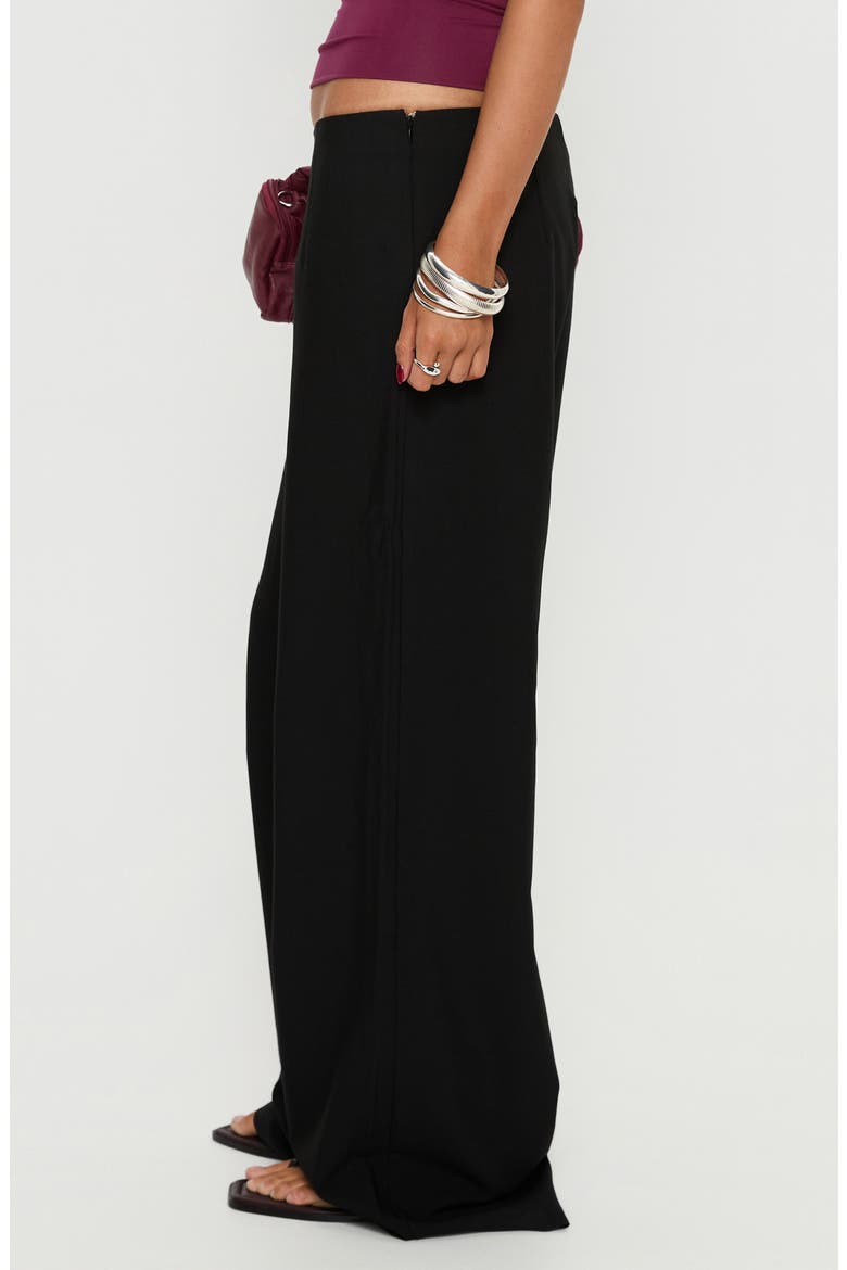 Khane Wide Leg Pants, Alternate, color, BLACK