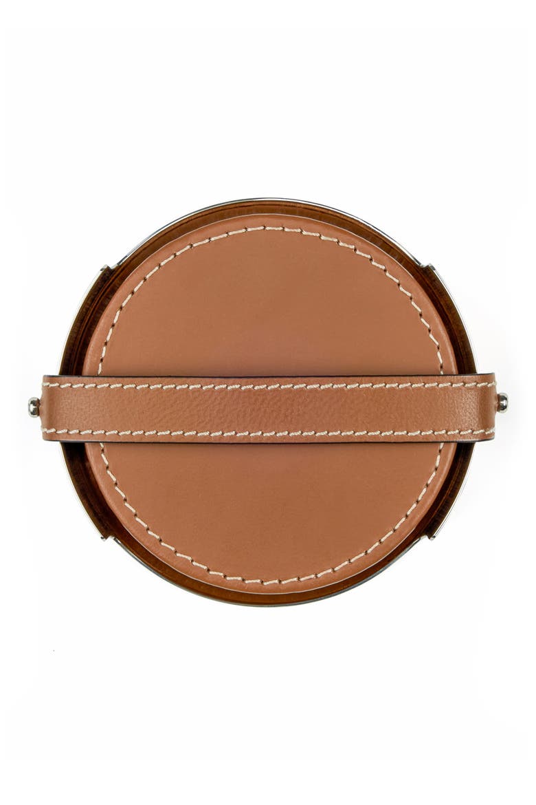 Tahoe Set of 4 Coasters, Alternate, color, BROWN