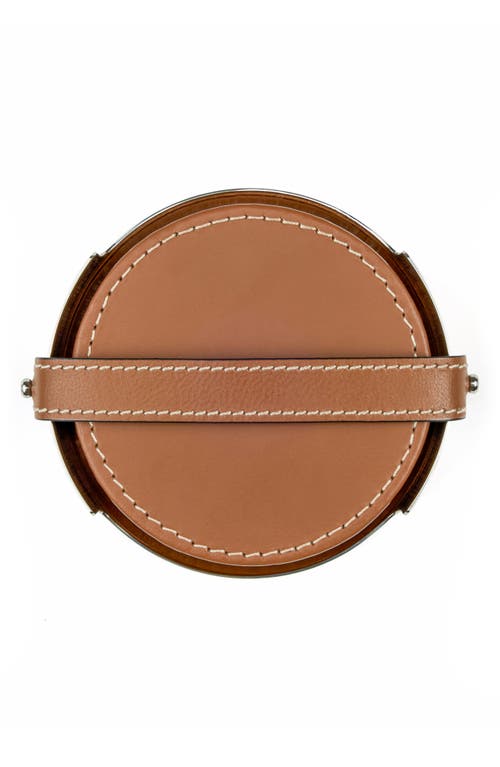 Nambe Tahoe Coaster, Set Of 4 In Brown