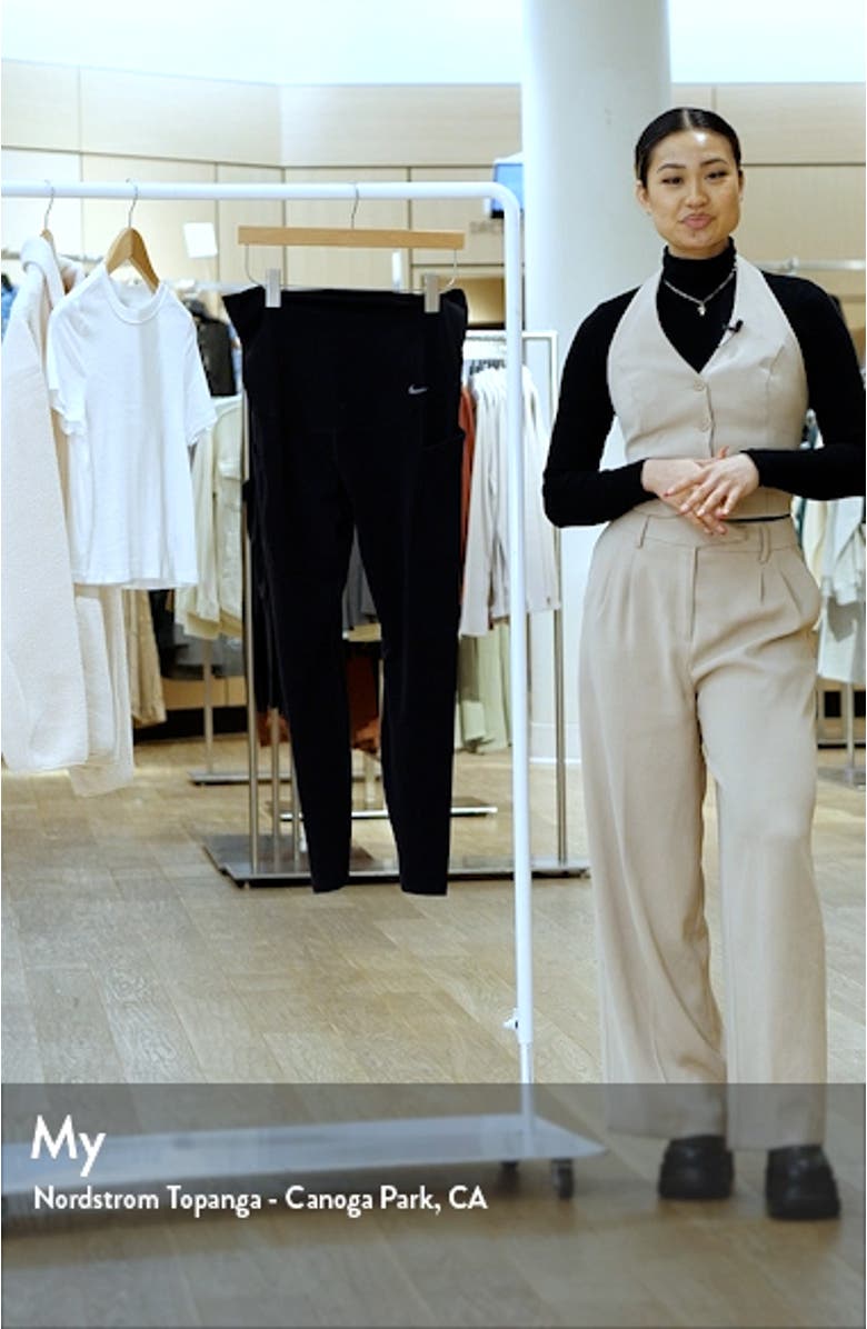 Zenvy Dri-FIT High Waist 7/8 Maternity Leggings, sales video thumbnail