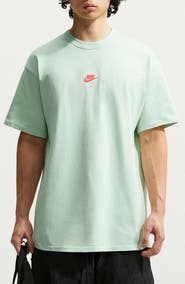 Nike Sportswear Embroidered Swoosh Cotton T-Shirt